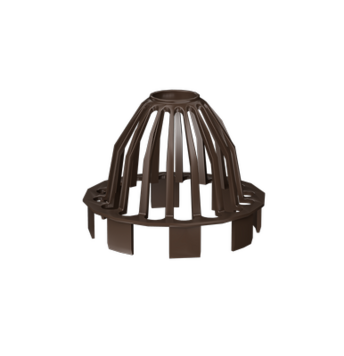 Сетка для защиты водостока Премиум (Premium) Шоколад, (RAL 8019)