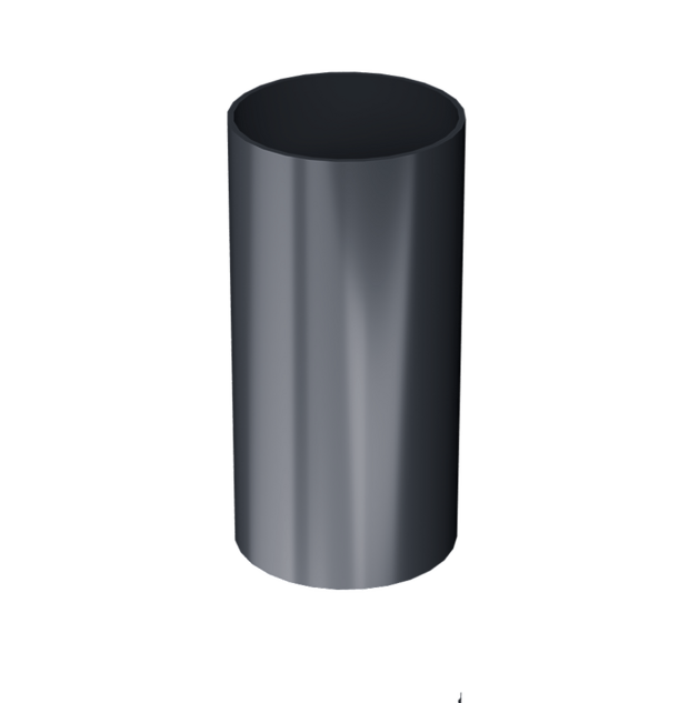 Труба водосточная 1,5 м Премиум (Premium), графит - 1
