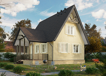 Фасадная панель Флемиш, Жёлтый - 4