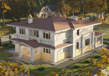Фасадная панель Флемиш, Белый - 10