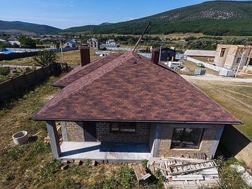Гибкая черепица Premium, Цюрих, Кофе - 347