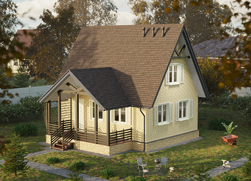 Фасадная панель Флемиш, Жёлтый - 5