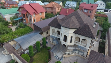 Гибкая черепица Premium, Женева, Арахис - 79