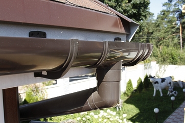 Переходник для водостока LUX/PREMIUM, шоколад - 41