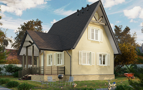 Фасадная панель Флемиш, Жёлтый - 12