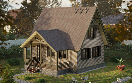 Фасадная плитка PREMIUM, BRICK, зрелый каштан - 11
